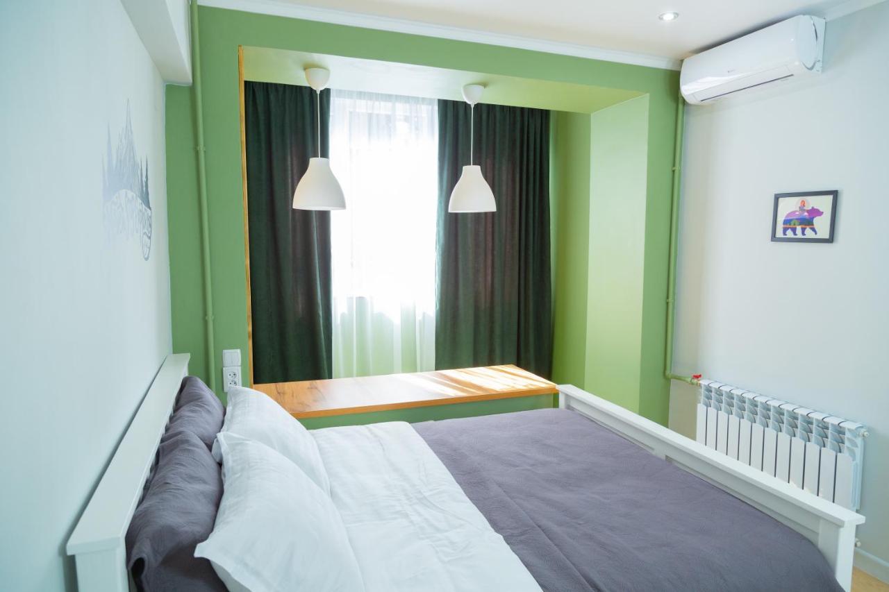 Evergreen Apart Almaty Esterno foto